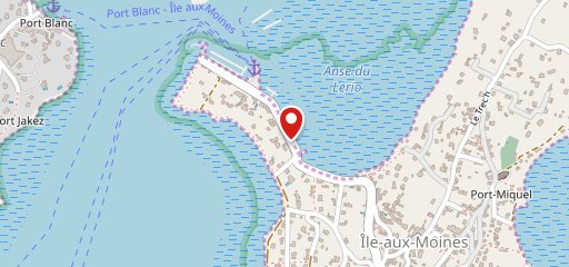 Kerali _restaurant_Ile_Aux_Moines sur la carte