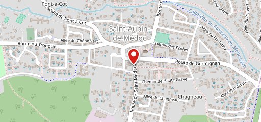 Le Saint Aub' sur la carte