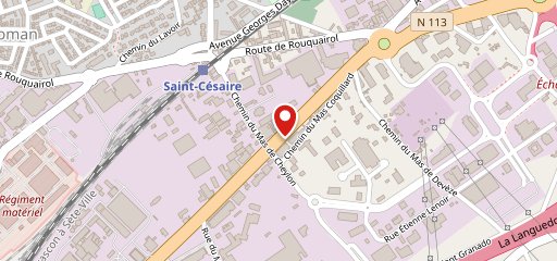 Restaurant Le Saint Clair sur la carte