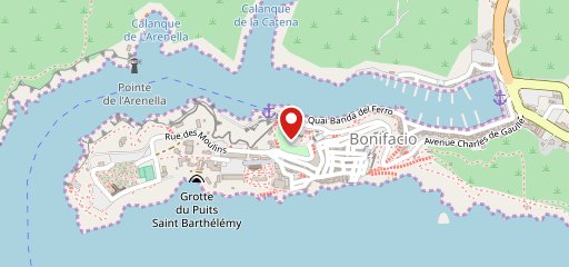 Café Brasserie Le Saint Do Bonifacio sur la carte