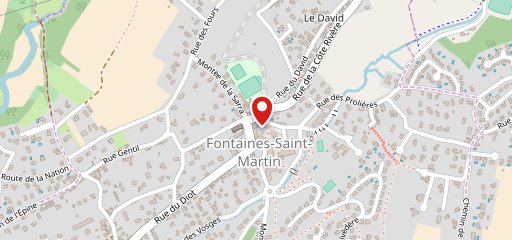 Taverne Saint Martin sur la carte