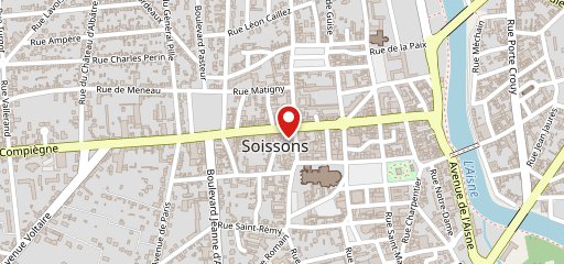 Le Saint Vincent Restaurant Soissons sur la carte