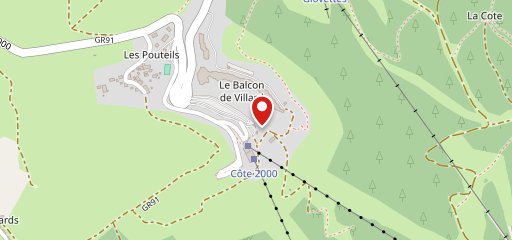 Le Slalom sur la carte