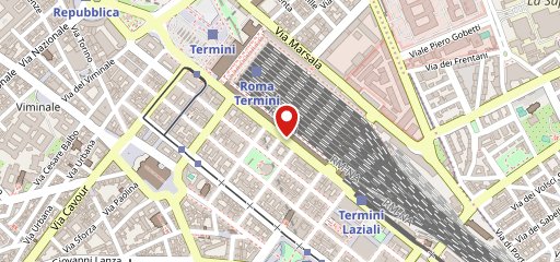 Mercato Centrale Roma sulla mappa