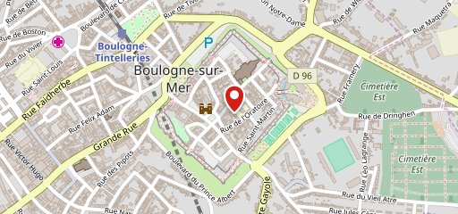 Brasserie Le Swan Boulogne sur Mer sur la carte