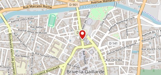 Le Sweet Brive la Gaillarde sur la carte