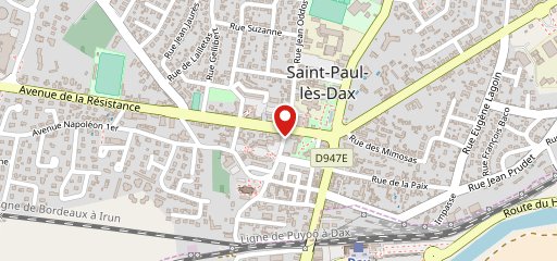 Le Temps d'une Crêp' Saint Paul lès Dax sur la carte