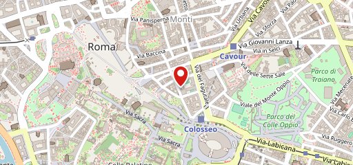 Le Terme del Colosseo sulla mappa