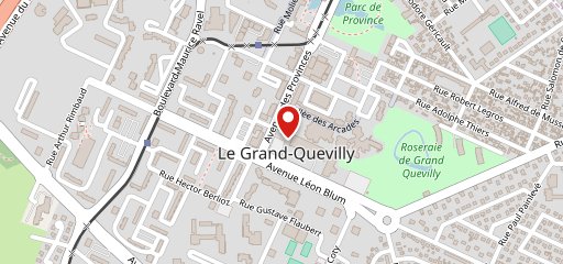 Le Theatre Brasserie sur la carte