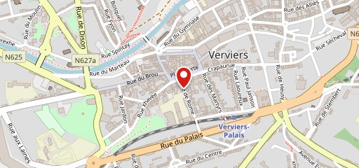 Le Tigre - Verviers sur la carte