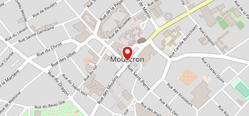 Le Campus Café Mouscron sur la carte