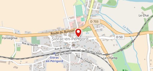 Le Trèfle à 4 Feuilles Siorac en Périgord sur la carte