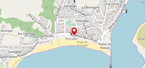 Le Trescadec sur la carte