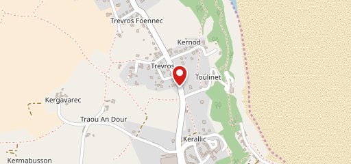 Le Trévros sur la carte