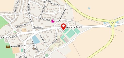 Le Trio de Gueux sur la carte