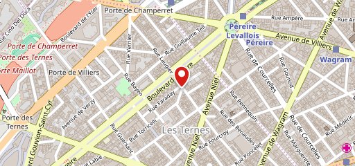 Bistrot "Le Trois Quart", Paris 17éme sur la carte