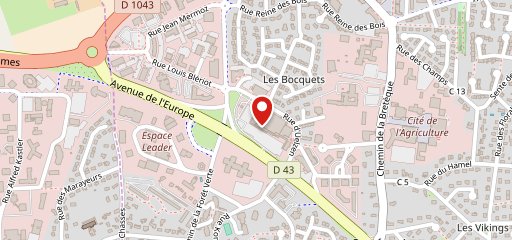 Le Troquet sur la carte