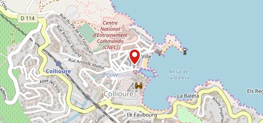 Le Vauban sur la carte