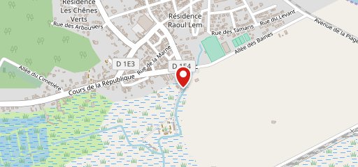 Le Vestiaire sur la carte