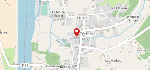 Le Vieux Logis Trémolat sur la carte