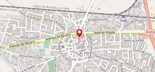 Le Vieux Logis sur la carte