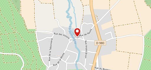 Le Vieux Moulin sur la carte