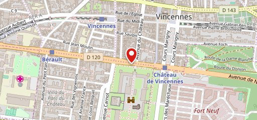 Vincennes Food sur la carte