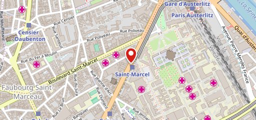 Le Saint Marcel sur la carte