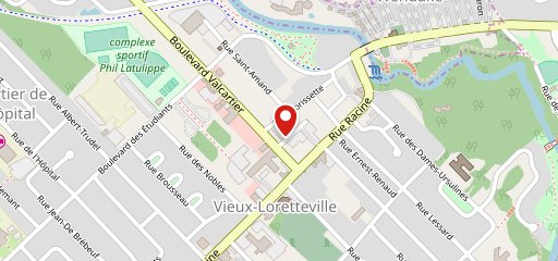 Fritou Loretteville sur la carte