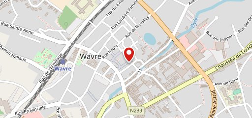 Le Syrtaki Wavre sur la carte