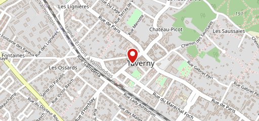 le 20 restaurant Taverny sur la carte