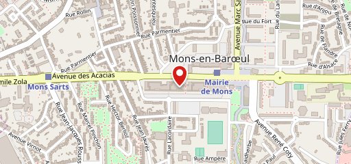 Le36street restaurant sur la carte