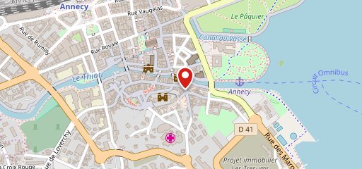 Le Bistrot 7 Perrière sur la carte