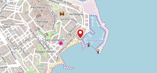 Bar lega navale sezione di Crotone sulla mappa