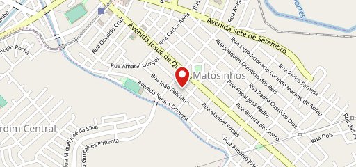 Legionarios pizzaria no mapa