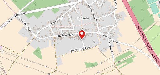 L'Egriselles sur la carte