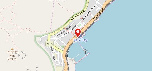 Lekker Kalk Bay sur la carte