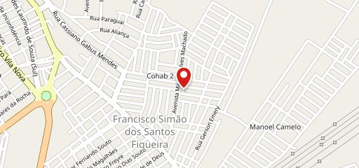 Lello's Pizzaria no mapa