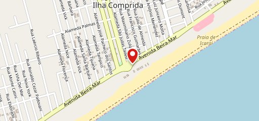 Biritas Pizzaria no mapa