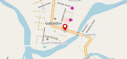 Le Famile Foodies & Lechon Gabaldon on map