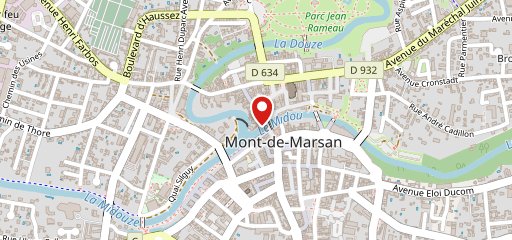 L'Entracte Mont de Marsan sur la carte