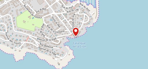 Hôtel La Calanque sur la carte