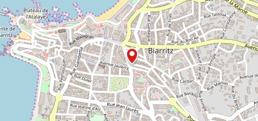 Restaurant L'Entre Deux Biarritz sur la carte