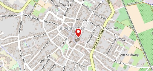 Landbäckerei Oomen - Kaldenkirchen sur la carte