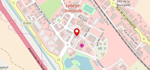 3 Brasseurs Toulouse - Labège sur la carte