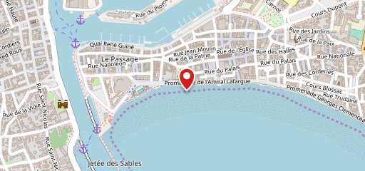 Les Baigneuses Les Sables d'olonne sur la carte