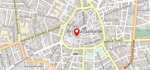 Les Barriques Brive la Gaillarde sur la carte