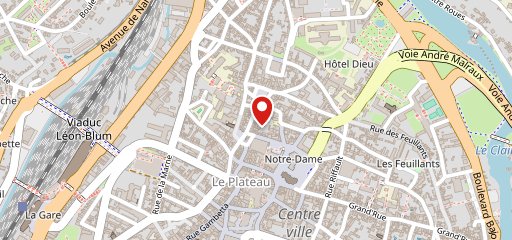 Restaurant Les Bons Enfants Poitiers sur la carte