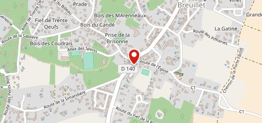 Les Cafés De Guillaumine sur la carte