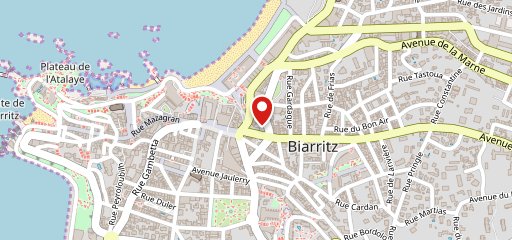 Prima Les Colonnes Biarritz sur la carte